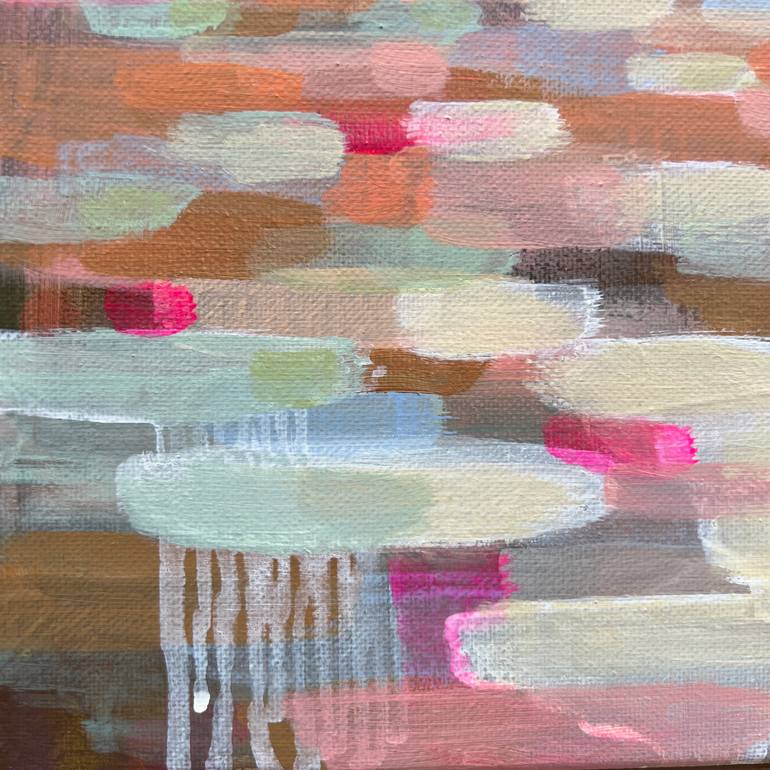 Original Abstract Expressionism Abstract Painting by Alissa Kim Tjen