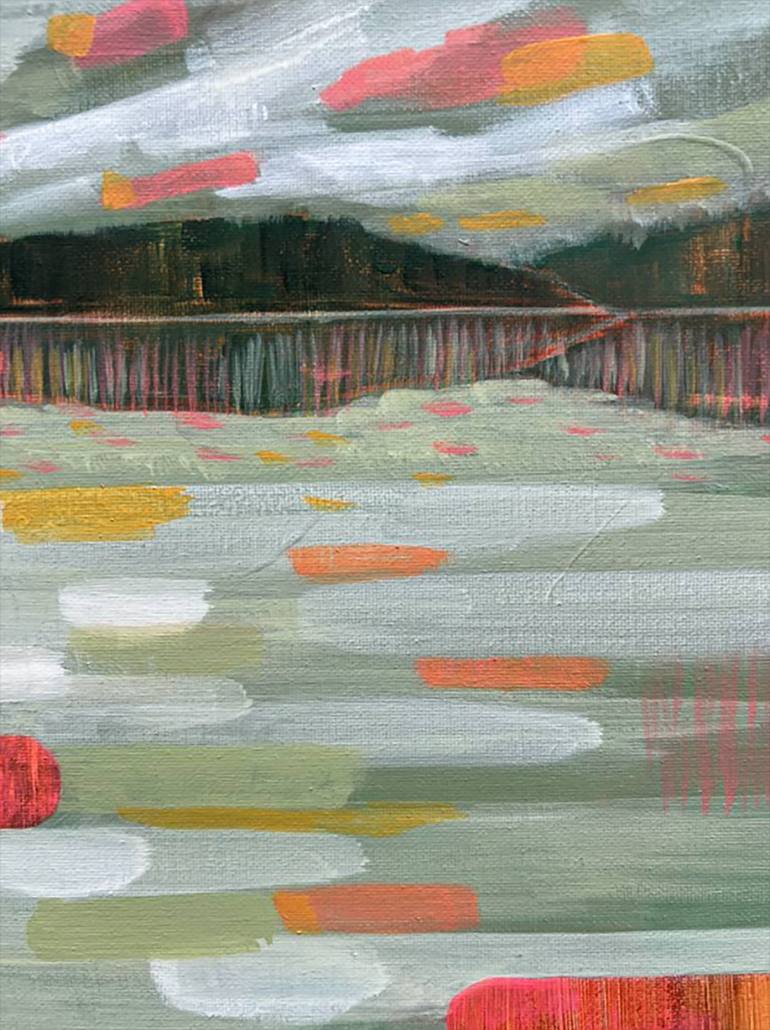 Original Abstract Expressionism Abstract Painting by Alissa Kim Tjen