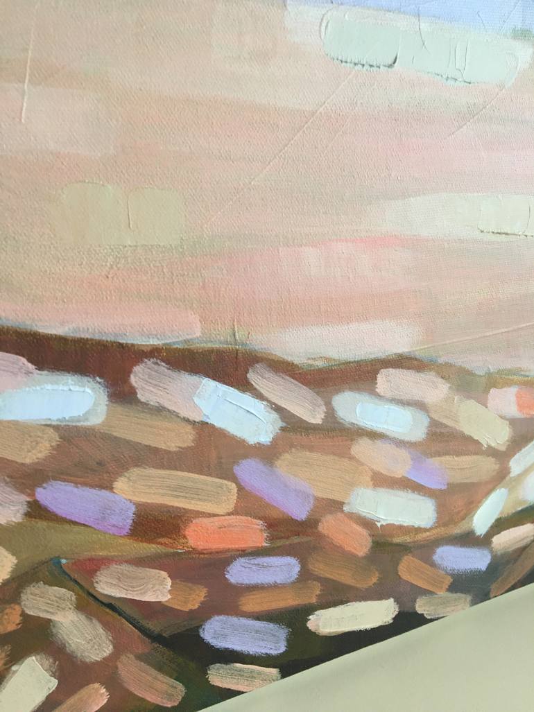 Original Abstract Landscape Painting by Alissa Kim Tjen