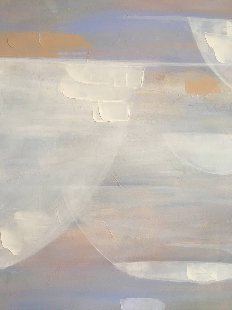 Original Abstract Landscape Painting by Alissa Kim Tjen