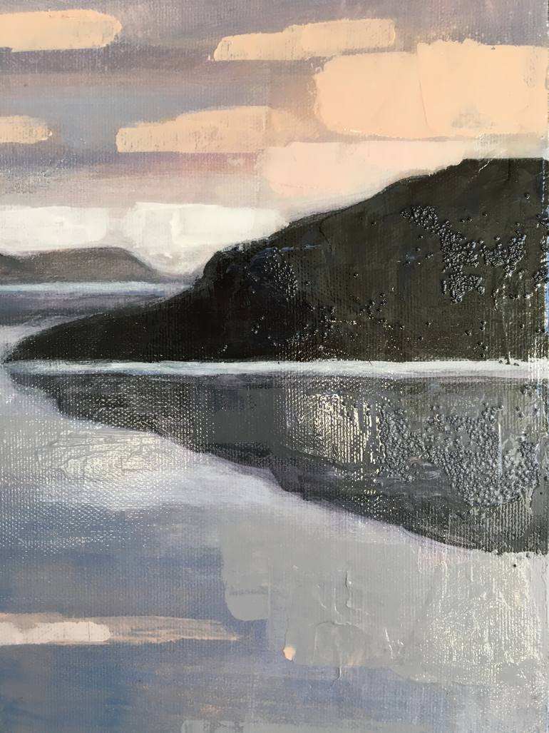 Original Abstract Nature Painting by Alissa Kim Tjen