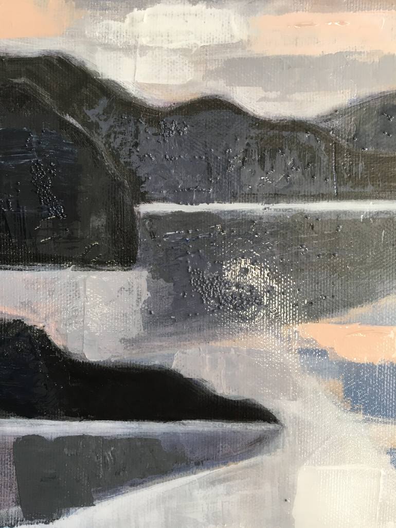 Original Abstract Nature Painting by Alissa Kim Tjen