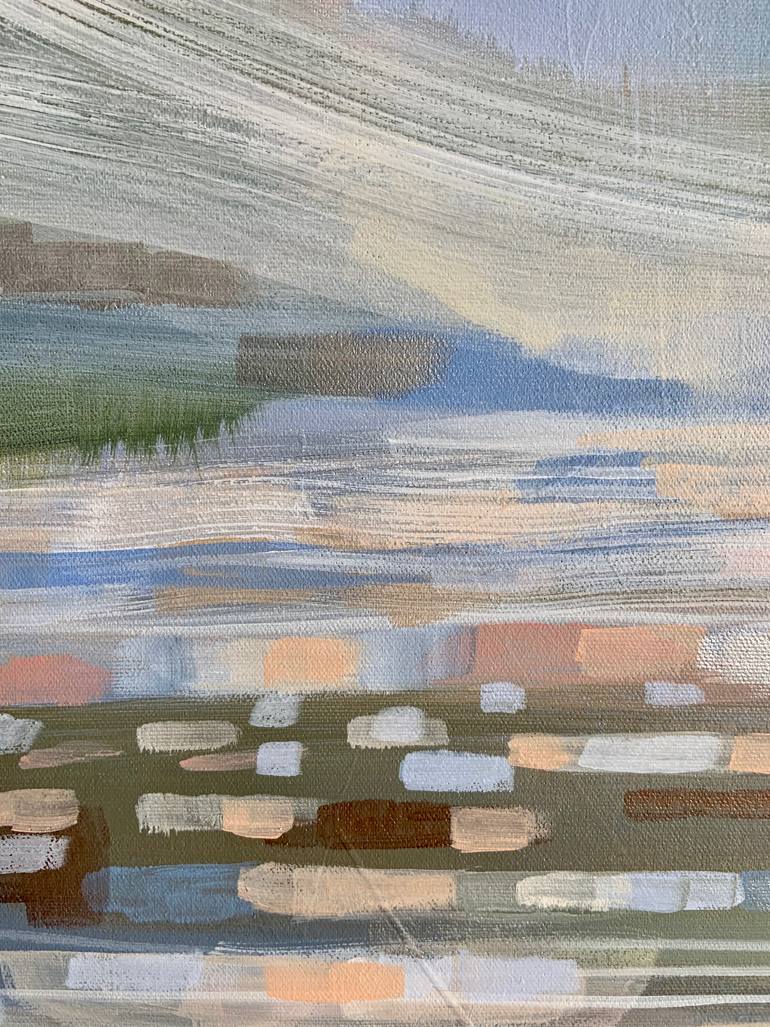 Original Abstract Expressionism Abstract Painting by Alissa Kim Tjen