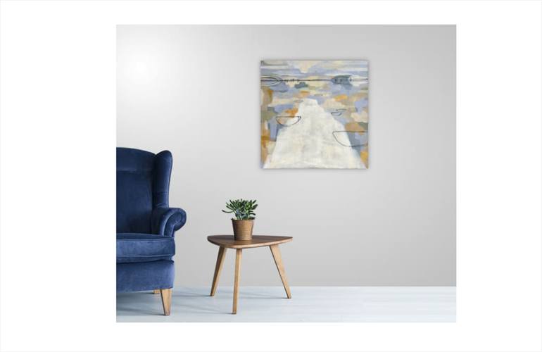 Original Abstract Expressionism Abstract Painting by Alissa Kim Tjen