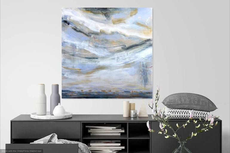 Original Abstract Painting by Alissa Kim Tjen