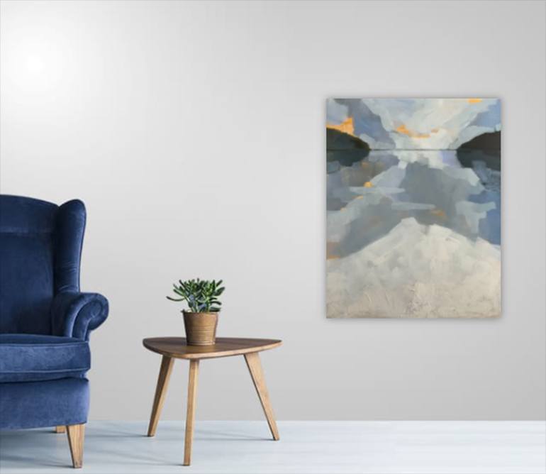 Original Abstract Expressionism Abstract Painting by Alissa Kim Tjen