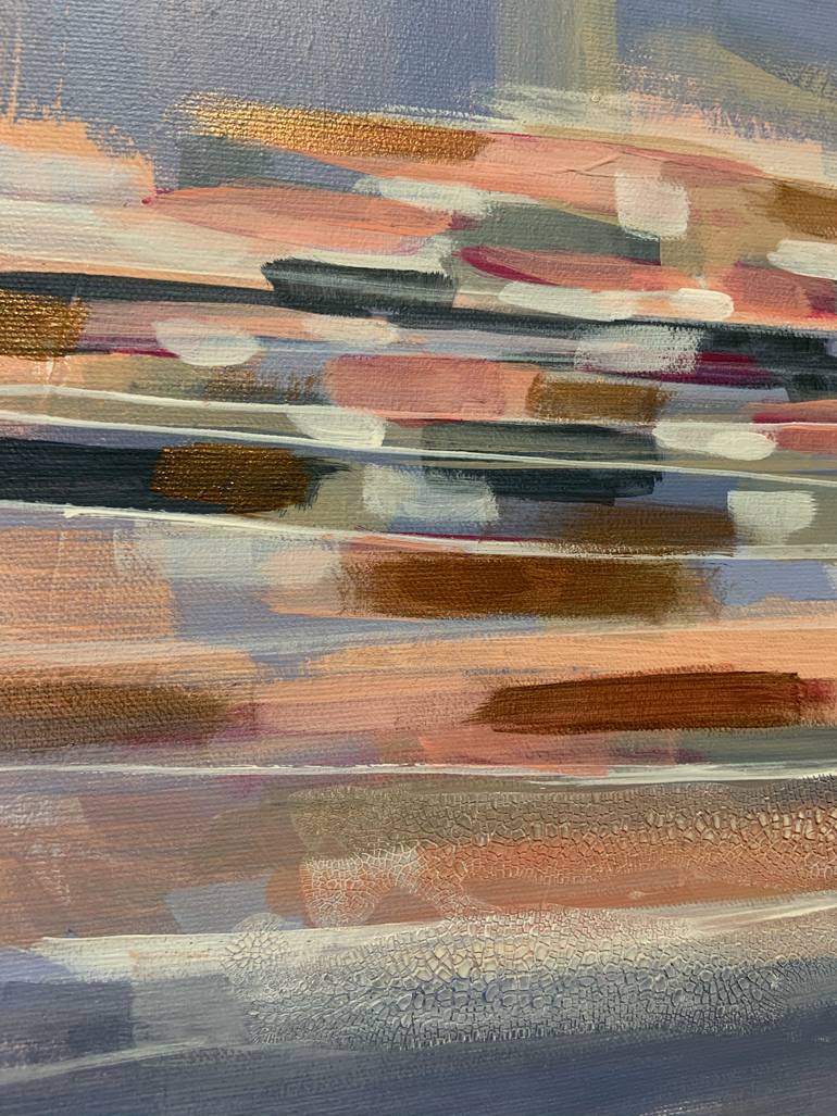 Original Abstract Expressionism Abstract Painting by Alissa Kim Tjen