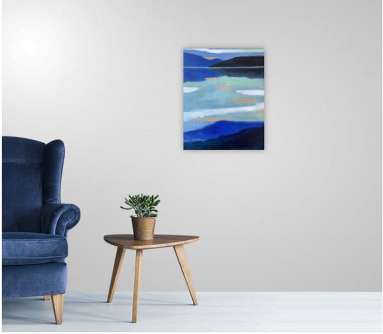 Original Impressionism Abstract Painting by Alissa Kim Tjen