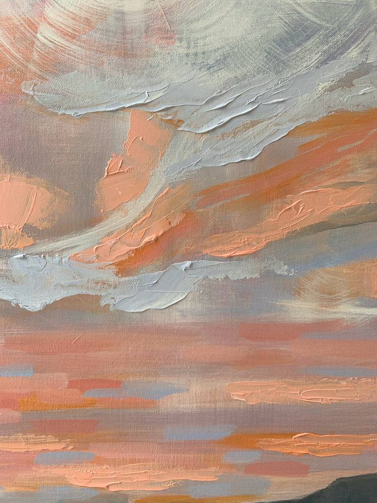 Original Abstract Expressionism Abstract Painting by Alissa Kim Tjen