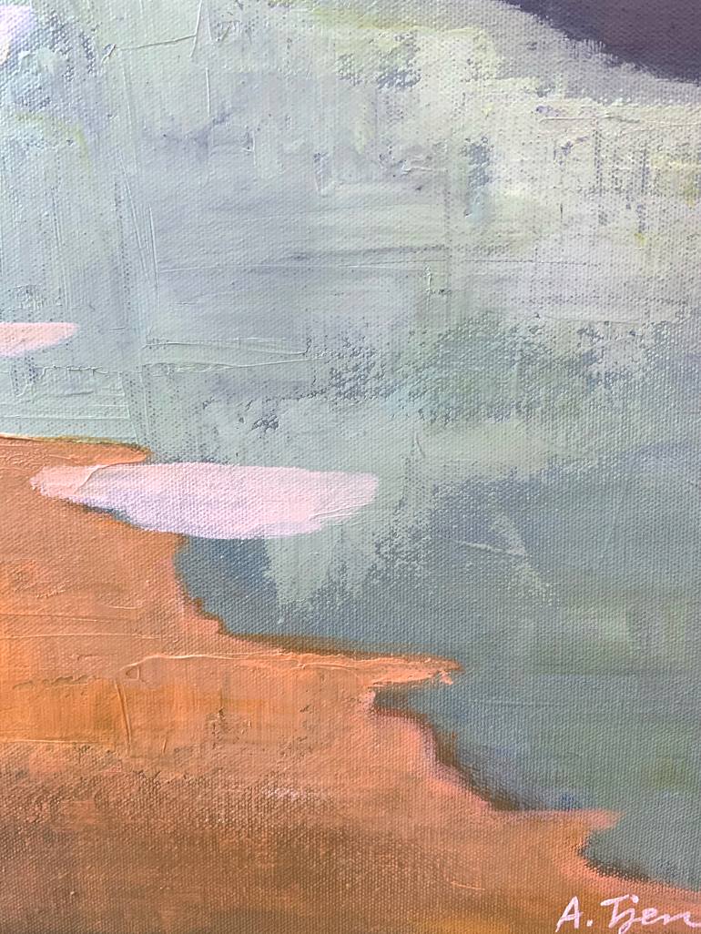 Original Abstract Painting by Alissa Kim Tjen