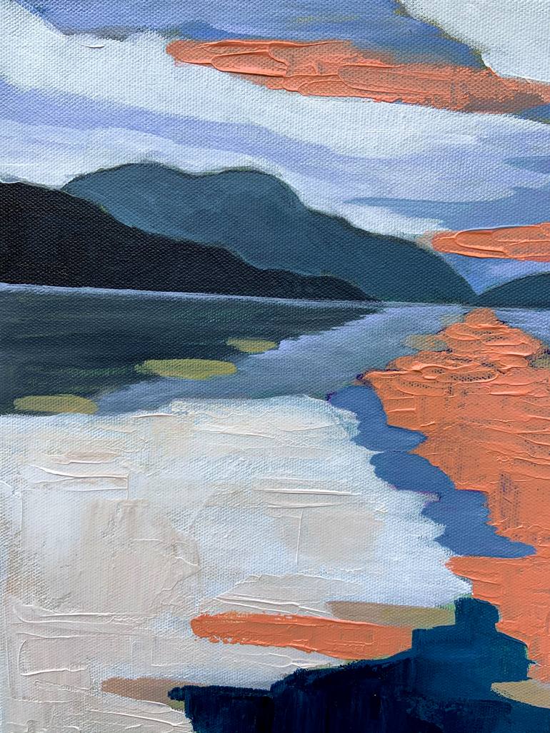 Original Abstract Expressionism Abstract Painting by Alissa Kim Tjen