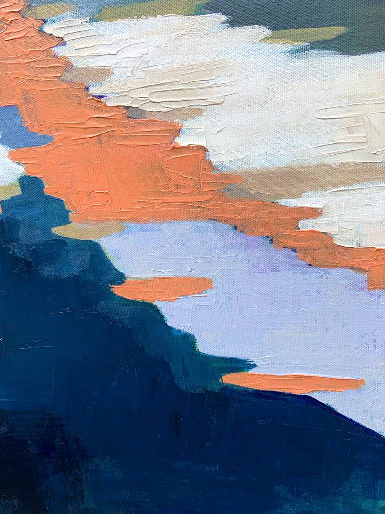 Original Abstract Expressionism Abstract Painting by Alissa Kim Tjen