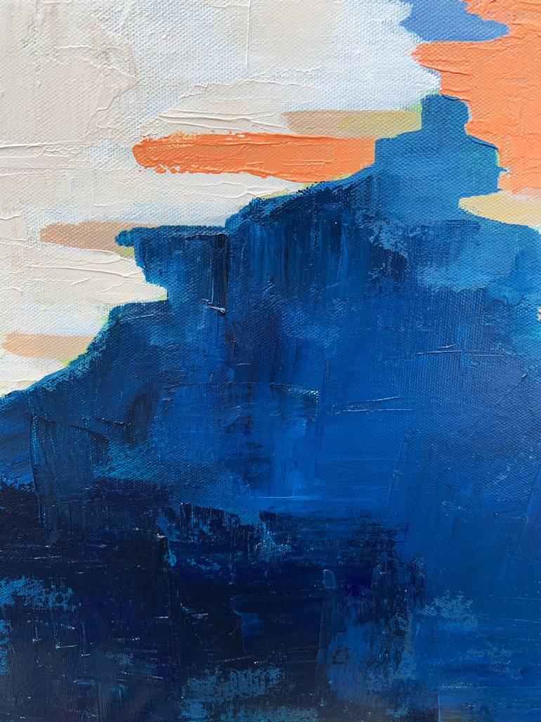 Original Abstract Expressionism Abstract Painting by Alissa Kim Tjen