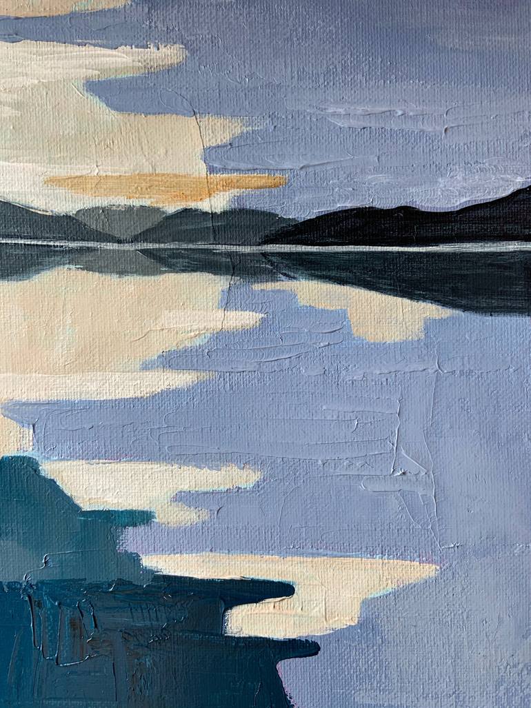 Original Abstract Expressionism Abstract Painting by Alissa Kim Tjen