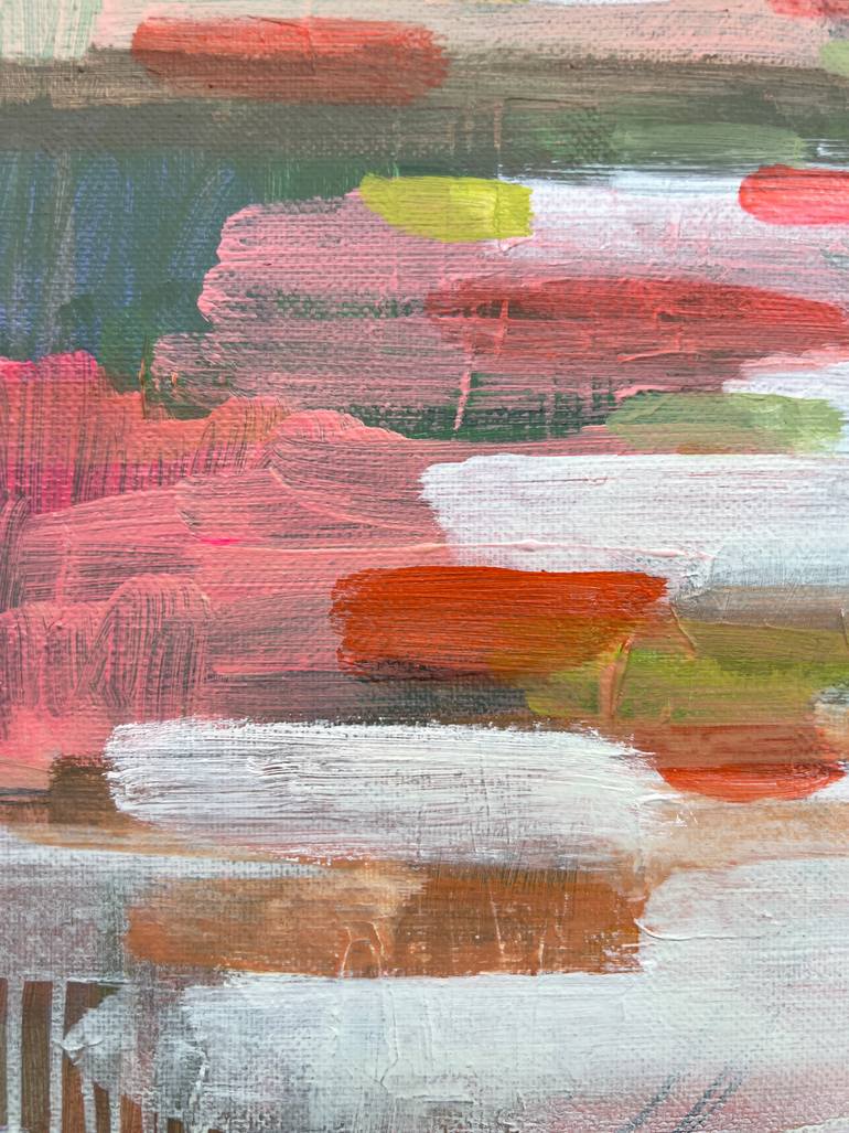 Original Abstract Expressionism Abstract Painting by Alissa Kim Tjen