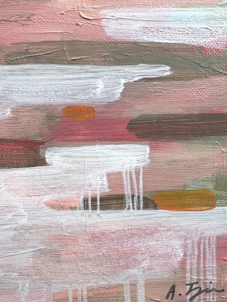Original Abstract Expressionism Abstract Painting by Alissa Kim Tjen