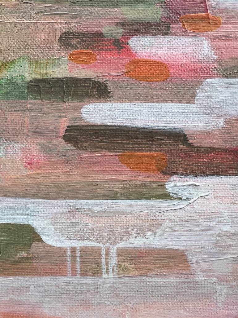 Original Abstract Expressionism Abstract Painting by Alissa Kim Tjen