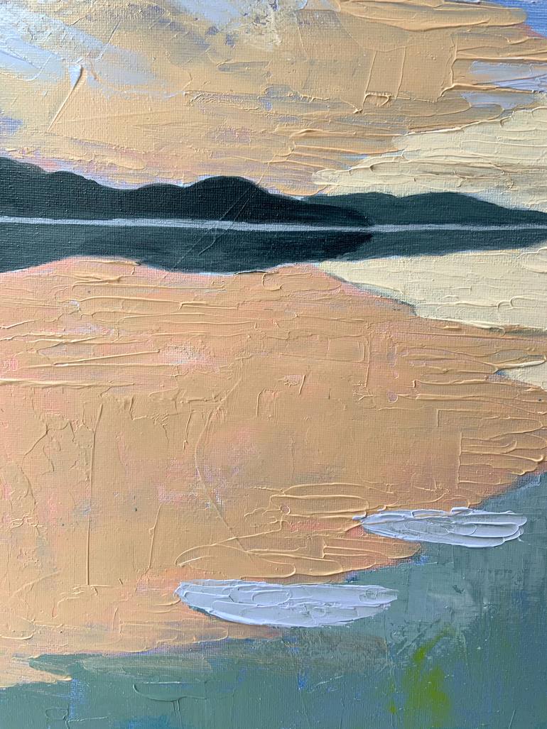 Original Abstract Expressionism Abstract Painting by Alissa Kim Tjen