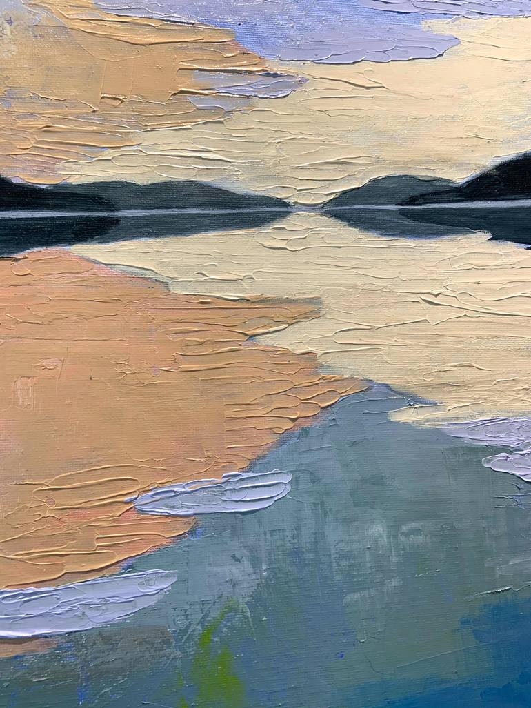 Original Abstract Expressionism Abstract Painting by Alissa Kim Tjen