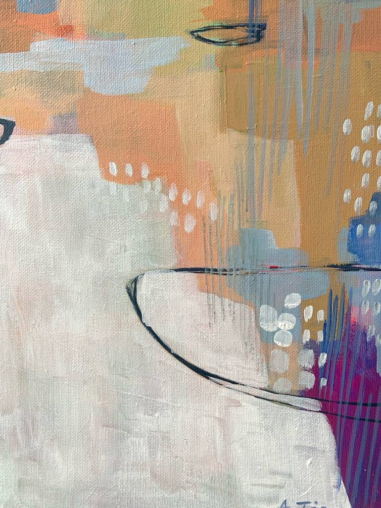 Original Abstract Painting by Alissa Kim Tjen