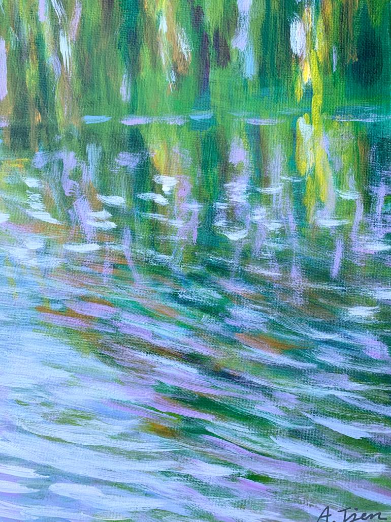 Original Abstract Expressionism Abstract Painting by Alissa Kim Tjen