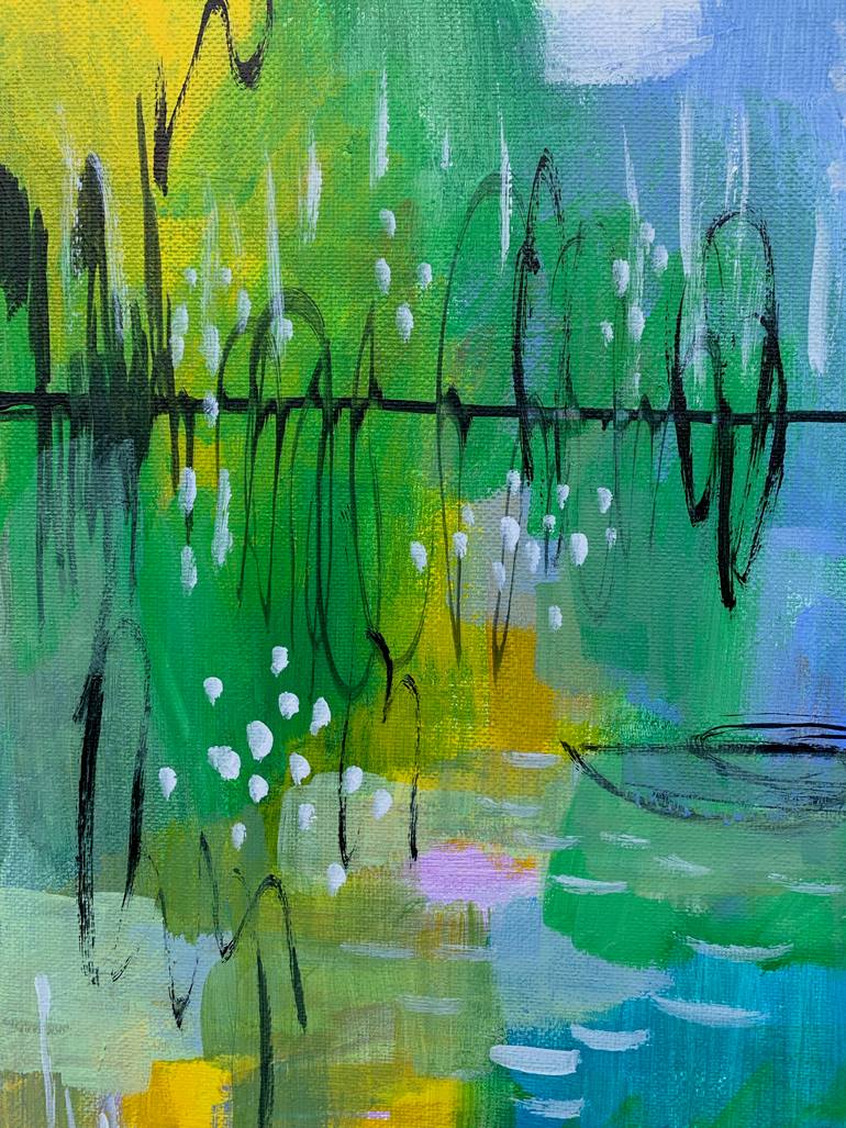 Original Expressionism Abstract Painting by Alissa Kim Tjen