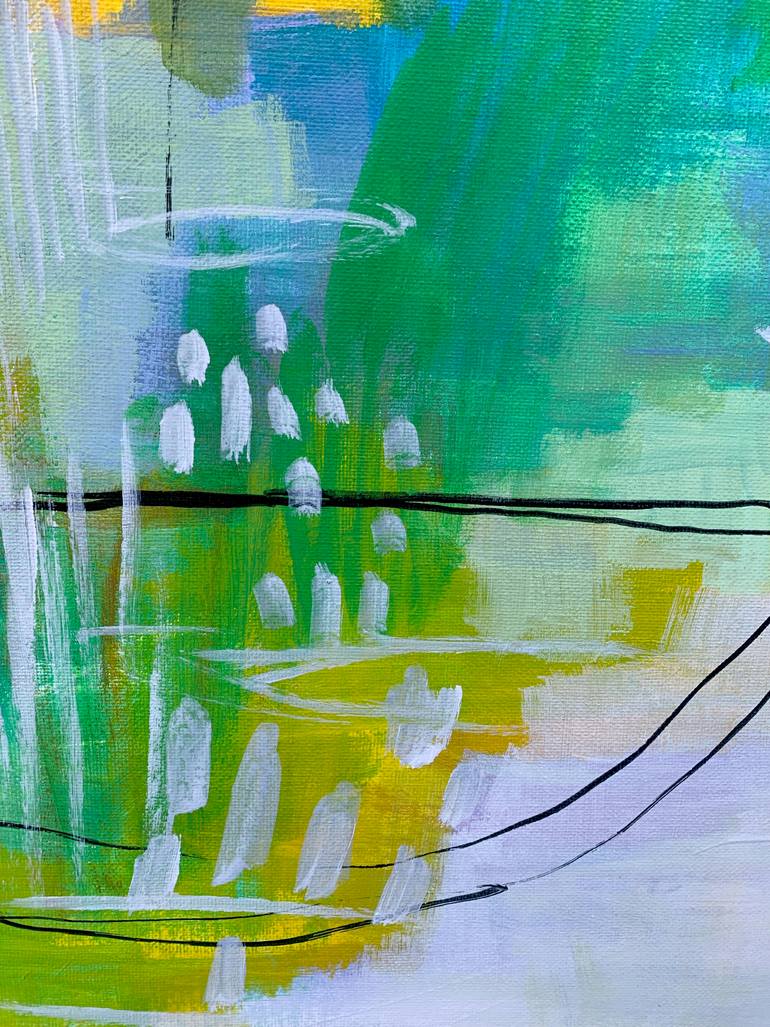 Original Expressionism Abstract Painting by Alissa Kim Tjen