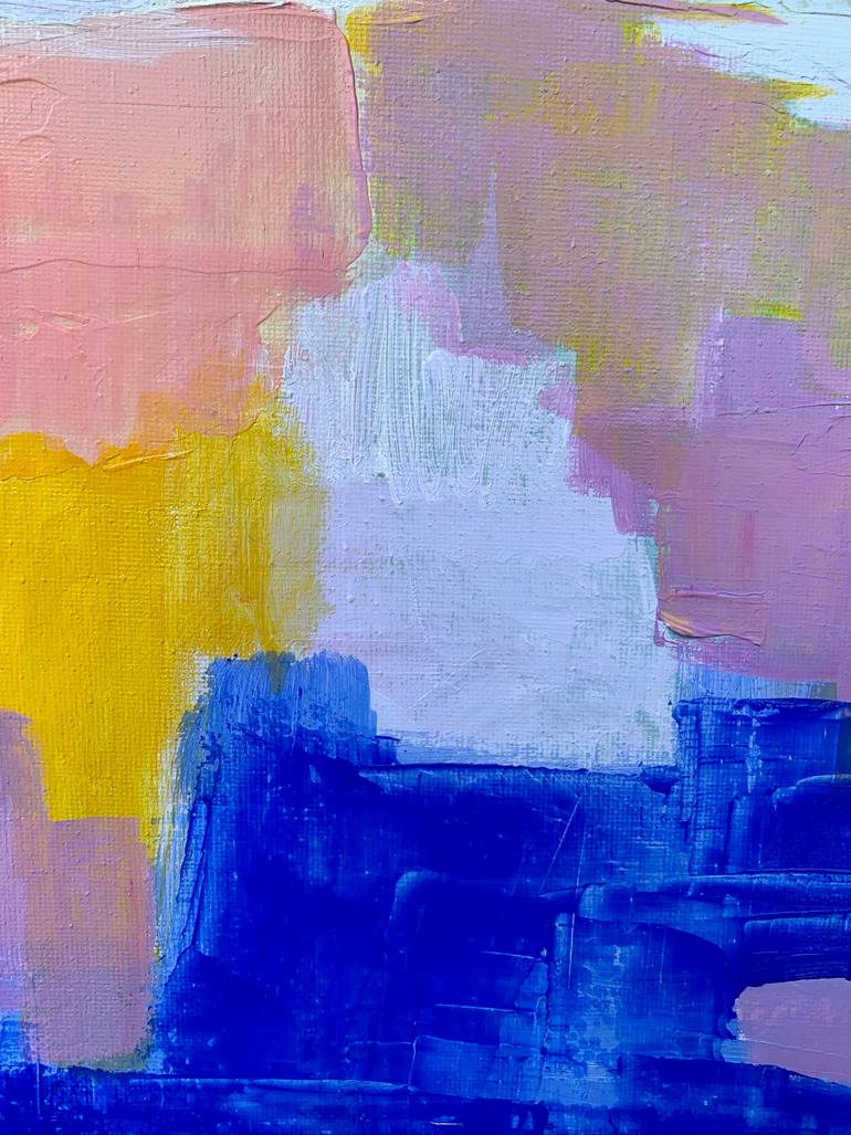 Original Abstract Expressionism Abstract Painting by Alissa Kim Tjen