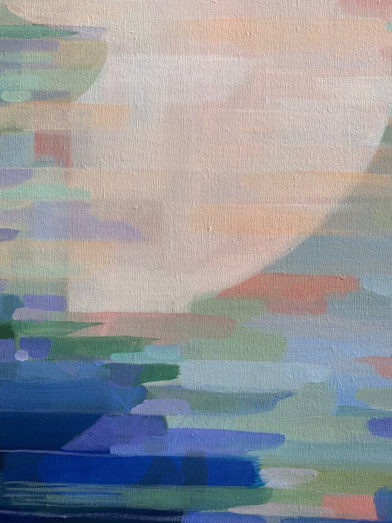 Original Impressionism Abstract Painting by Alissa Kim Tjen