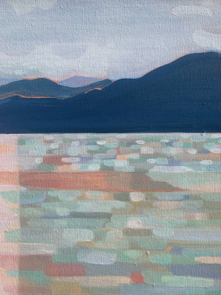 Original Impressionism Abstract Painting by Alissa Kim Tjen