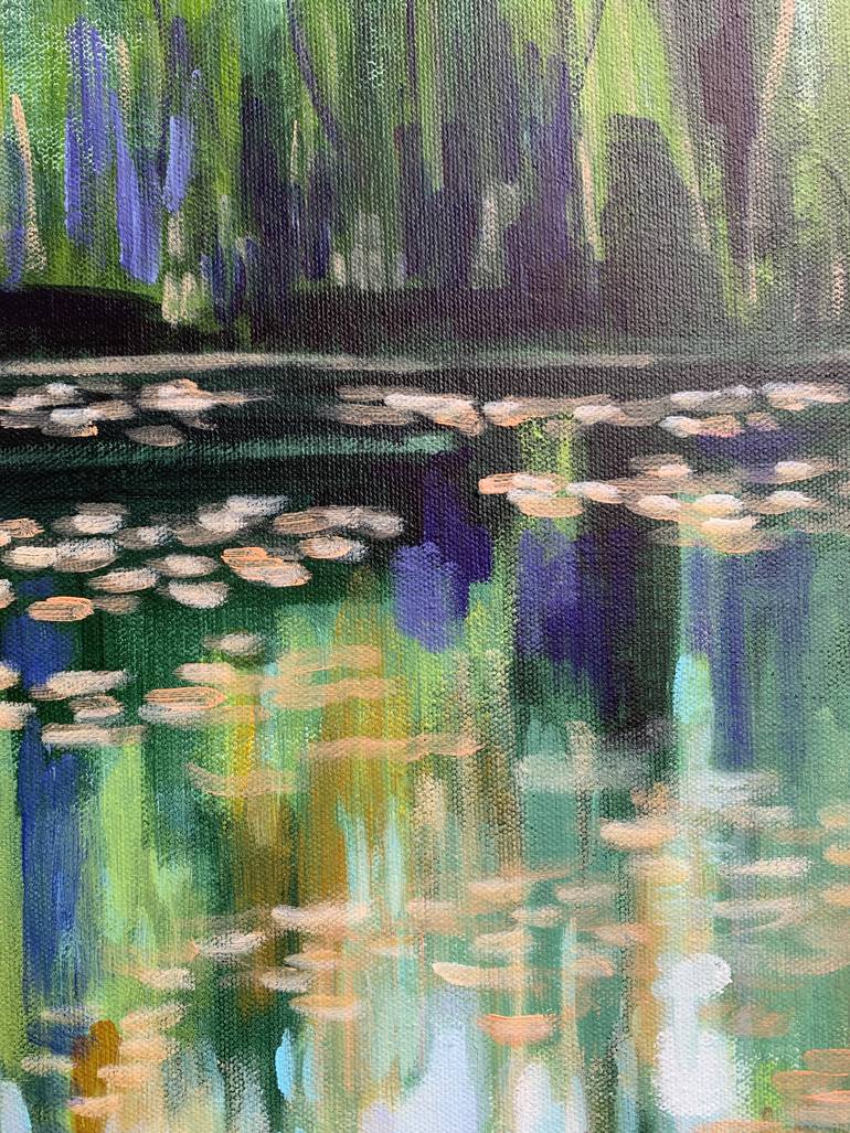 Original Expressionism Landscape Painting by Alissa Kim Tjen