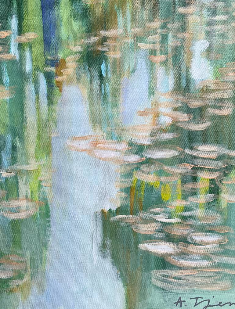 Original Expressionism Landscape Painting by Alissa Kim Tjen