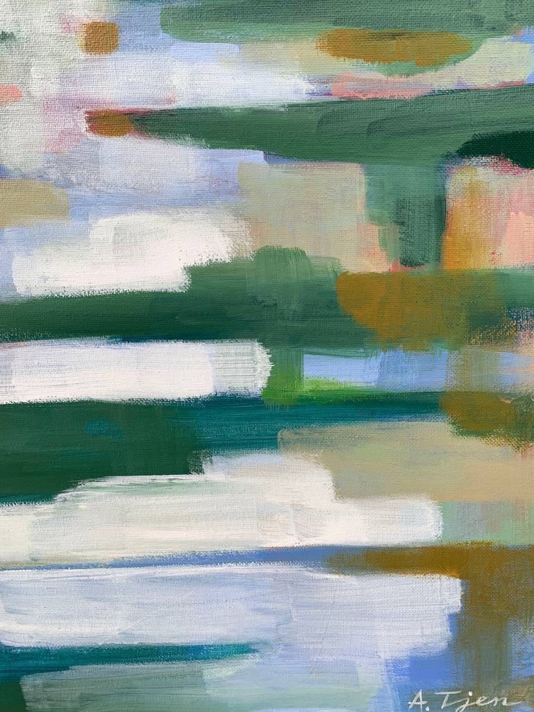 Original Impressionism Abstract Painting by Alissa Kim Tjen