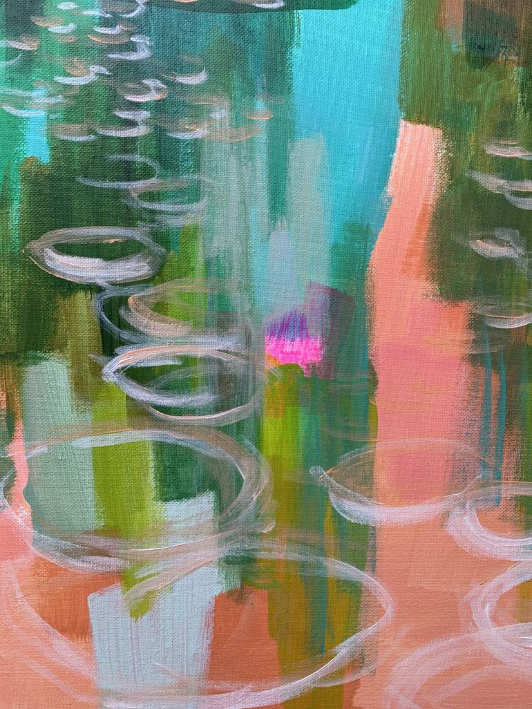 Original Abstract Expressionism Abstract Painting by Alissa Kim Tjen