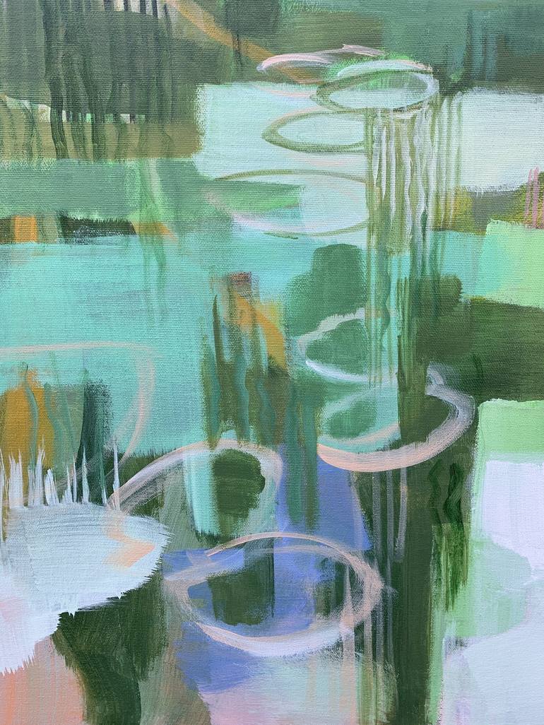 Original Abstract Painting by Alissa Kim Tjen