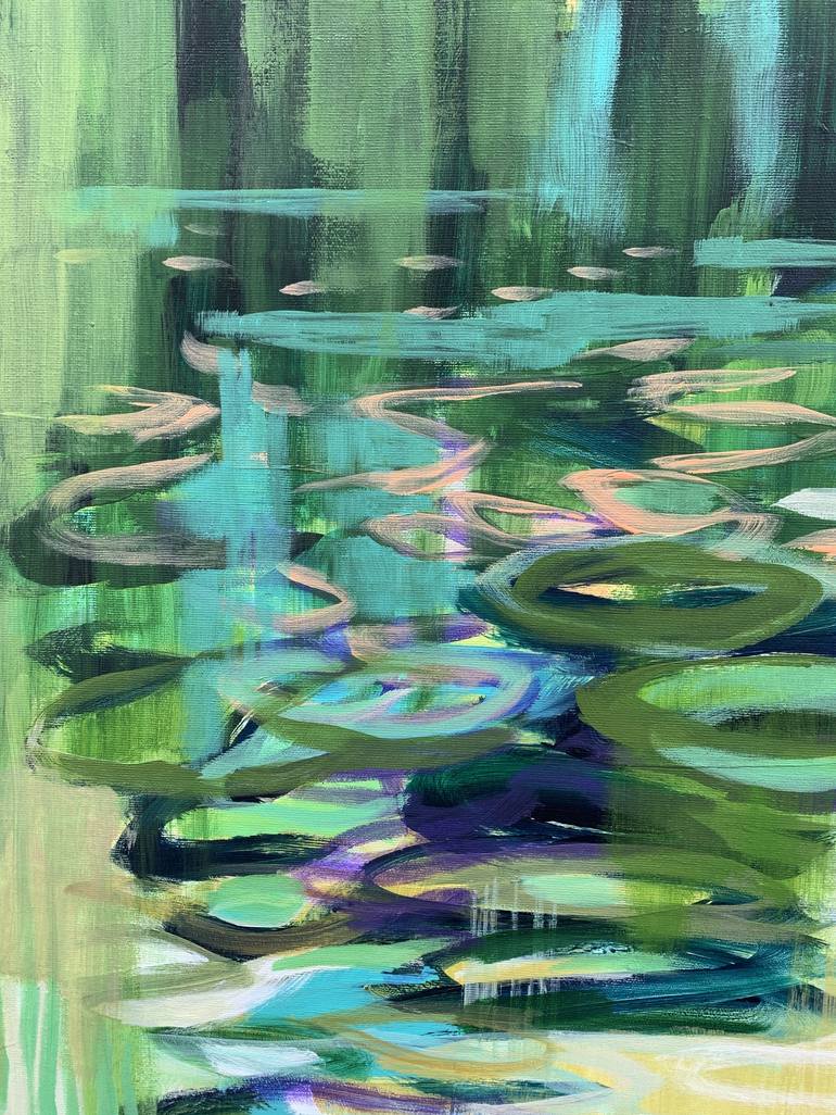 Original Abstract Expressionism Abstract Painting by Alissa Kim Tjen