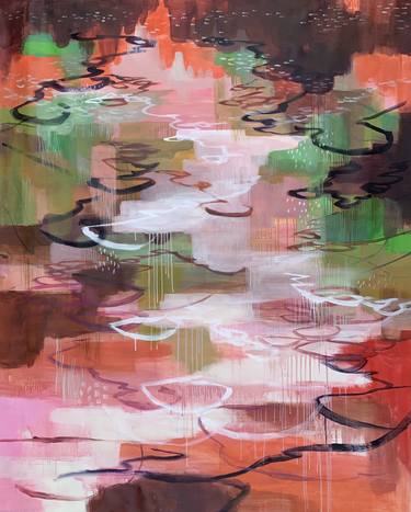 Original Abstract Paintings by Alissa Kim Tjen