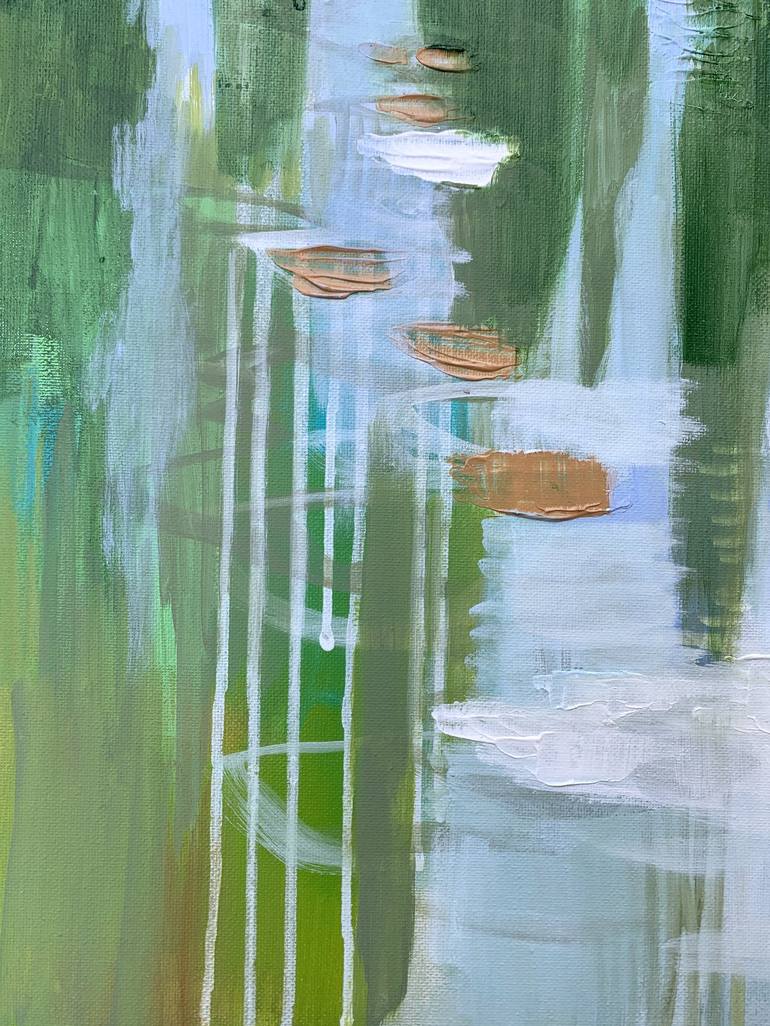 Original Abstract Landscape Painting by Alissa Kim Tjen