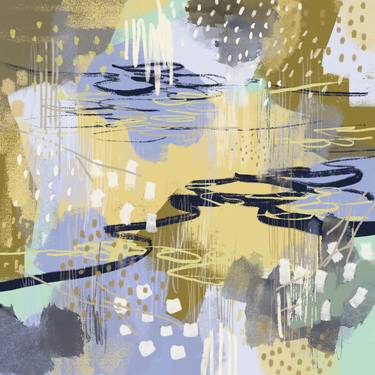 Print of Abstract Expressionism Landscape Digital by Alissa Kim Tjen