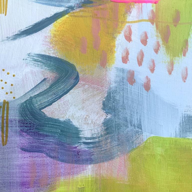 Original Abstract Painting by Alissa Kim Tjen