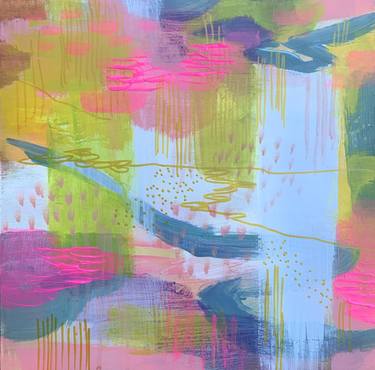 Original Abstract Paintings by Alissa Kim Tjen