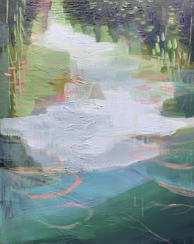 Print of Abstract Expressionism Abstract Paintings by Alissa Kim Tjen