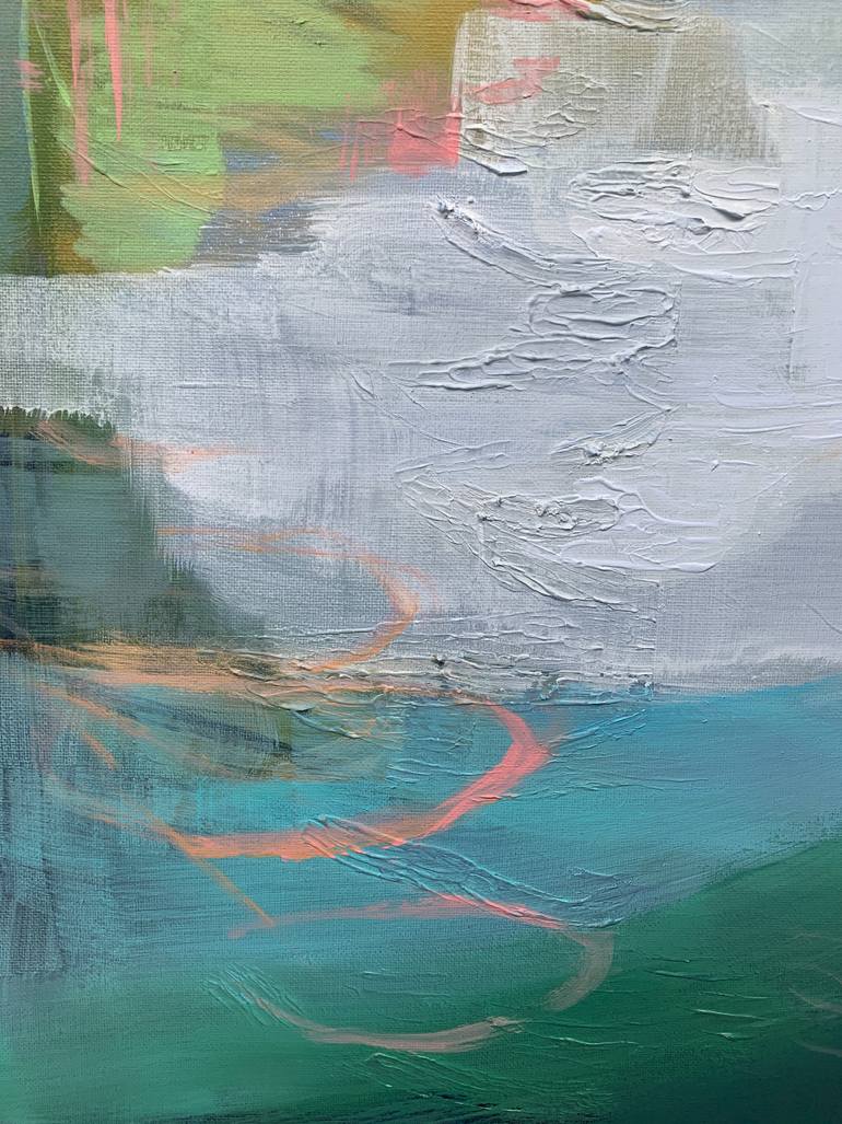 Original Abstract Expressionism Abstract Painting by Alissa Kim Tjen