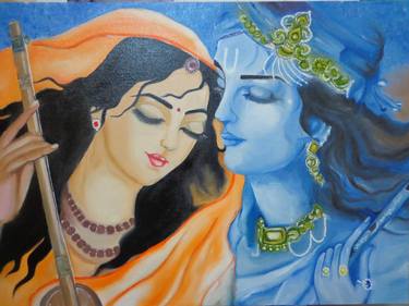 Original Religious Painting by Aarti Garg