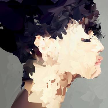 Original Abstract Women Digital by Hugo Valentine