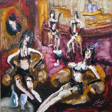 Original Erotic Paintings by FERNANDO NIEVAS