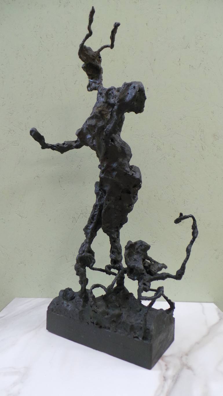 Original Abstract Expressionism Classical mythology Sculpture by FERNANDO NIEVAS