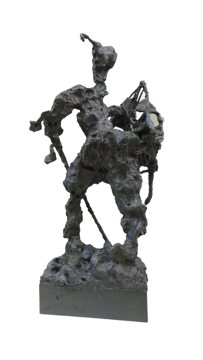 Original Abstract Expressionism Men Sculpture by FERNANDO NIEVAS