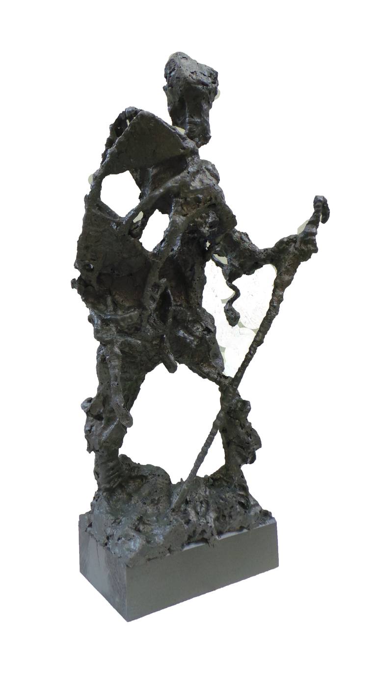 Original Abstract Expressionism Men Sculpture by FERNANDO NIEVAS