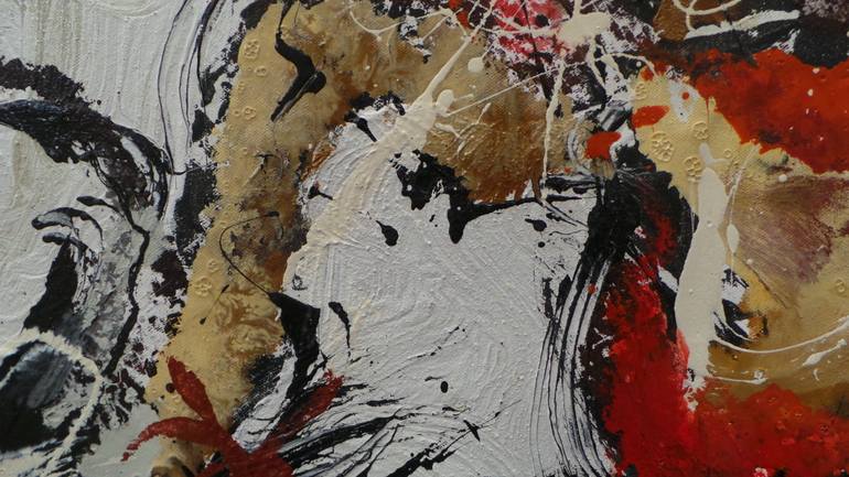 Original Abstract Expressionism Abstract Painting by Fernando Nievas